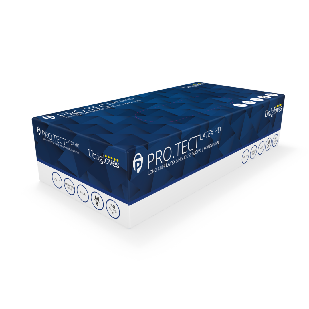Gants en Latex HD Pro.Tect