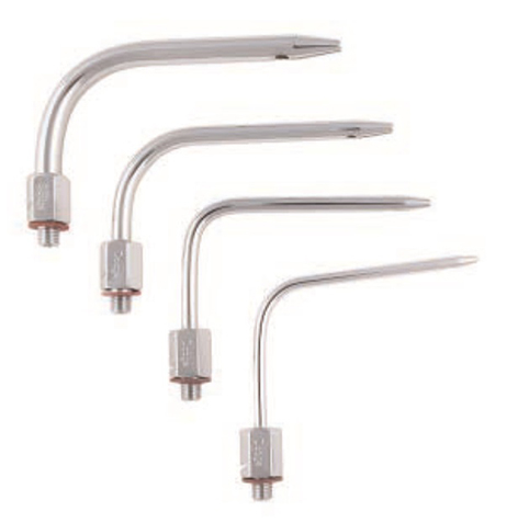 Metal Thread Hub Curved Arterial Tubes